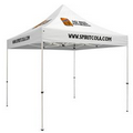 Premium Steel 10' x 10' Event Tent Kit (Full-Color Thermal Imprint/4 Locations)